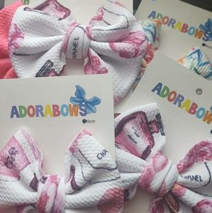 Toddler Girls Heads Bands Perfume and Macaroons